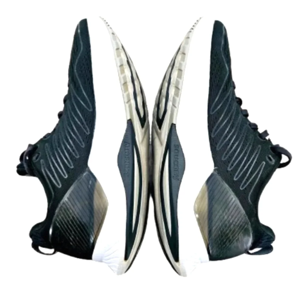 Saucony Women’s Running Shoes Black Gray Athletic Sneakers Size 8 EU 39 Comfort - Picture 5 of 10